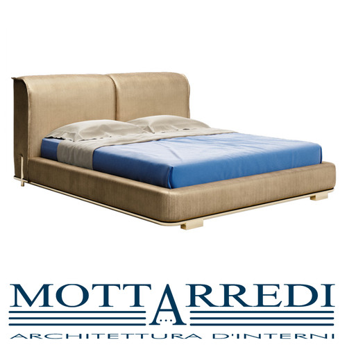 Letto rivestito tessuto o - letto,