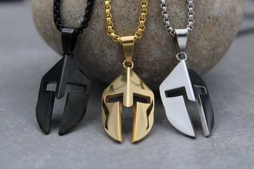 Collana elmetto sparta - elmetto,