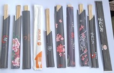 10 bacchette cinesi diverse /