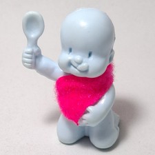 Paciocchini Mini Figure Giochi Preziosi Lil Babies Vintage PVC Toy Blue