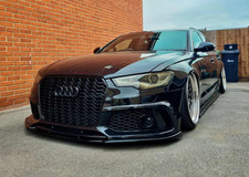 Griglia rete griglia nido d'ape nero lucido Audi A6 2011-2015 C7 S6 RS6