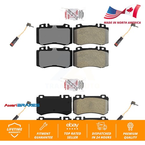 Front rear ceramic - brake, pads