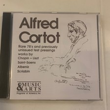 Alfred Cortot CD 78's & Test