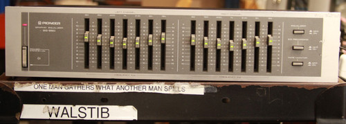 Pioneer 550 equalizzatore - pioneer, sg-550