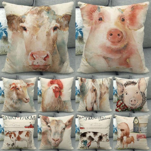 Federa cuscino divano - , mucca