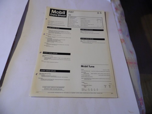 Poster scheda tecnica - , mobil