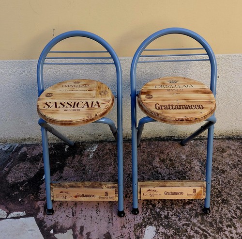 Sgabelli sassicaia masseto - sgabelli,
