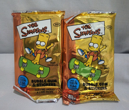 2002 topps the simpsons - the, bubble
