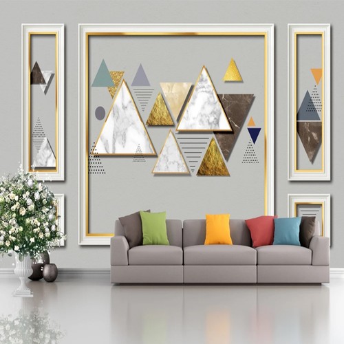 Fototapete geometrica marmo - 3d,