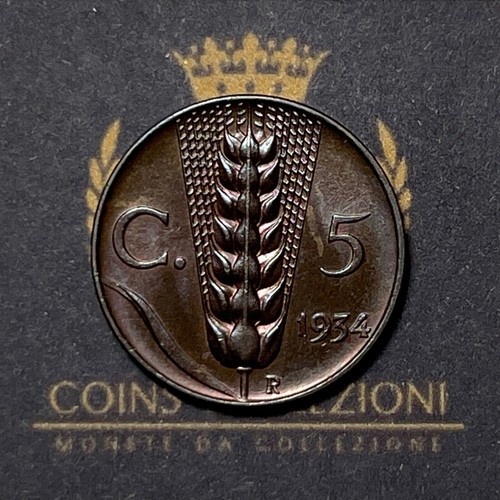 Centesimi spiga 1934 - spiga,