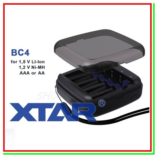 Caricabatterie xtar bc4 per - caricabatterie,