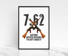 SLR 7.62, L1A1 Poster, A3 FN