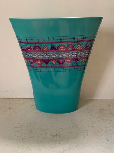 Vaso porcellana turchese - ,