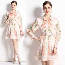 Vestito Abito Donna Corto Raso