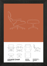Poster Eames Lounge Chair |
