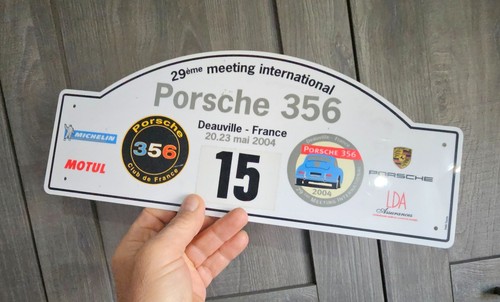 Insegna rally auto epoca - insegna, d'epoca