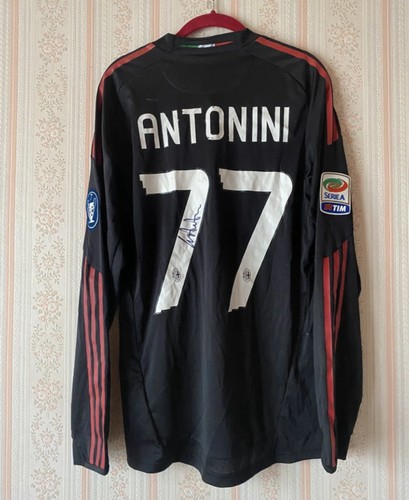 Maglia milan match - worn, issued