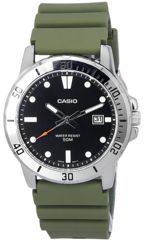 Casio verde resina esfera - verde,