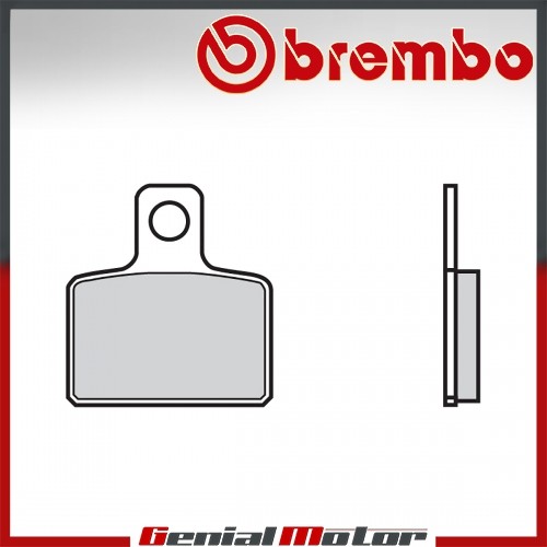 Pastiglie brembo freno post - pastiglie,