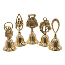 Set of 5 Collectible Brass