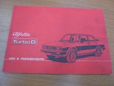 ALFA ROMEO ALFETTA TURBO
