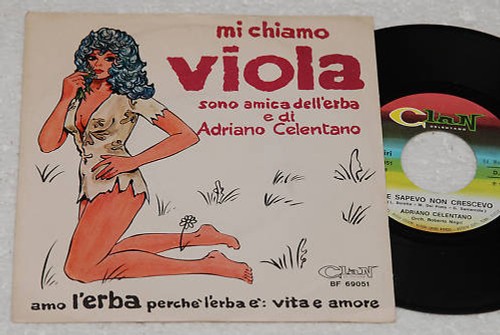 "CELENTANO:7""-VIOLA-1°ST.ORI