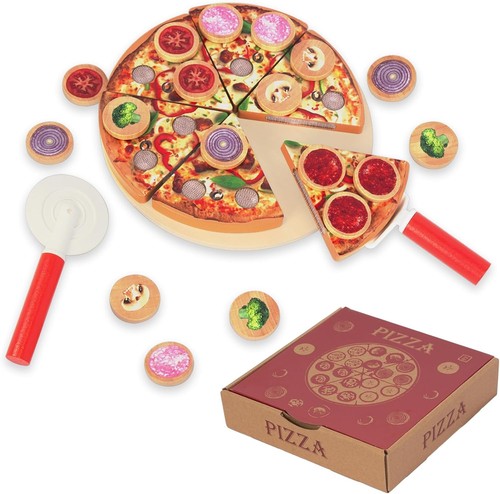 Set pizza legno - pizza, in