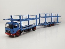 MAN Autotrasportatore 1970 blu modellino auto 1:43 ixo models