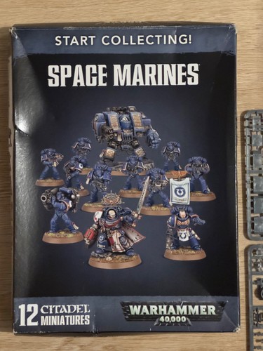 Start collecting space marines - start,