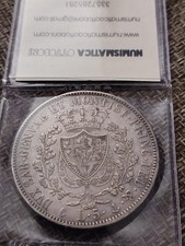 5 LIRE 1830 CARLO FELICE ZECCA
