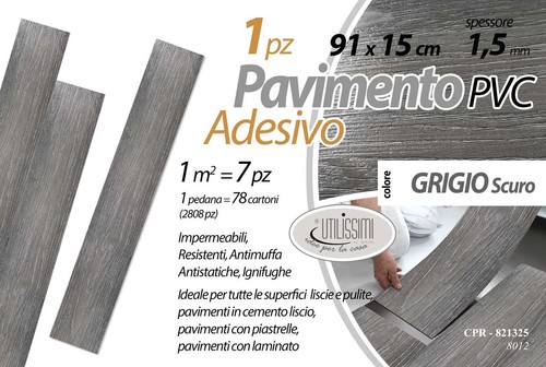 Pavimento pvc parquet - pvc, adesivo