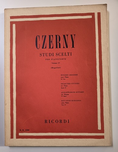 Czerny studi scelti per - scelti,