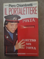 LIBRO IL PORTALETTERE Piero Chiambretti 1992 Rizzoli Tascabile ottimo