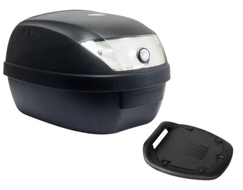 Bauletto litri nero opaco - bauletto,