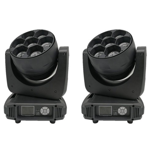 Coppia teste mobili led 7x40w - teste,