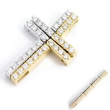 Ciondolo Tasaki croce diamante