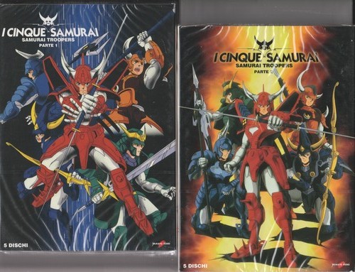 Dvd cinque samurai - 10, i