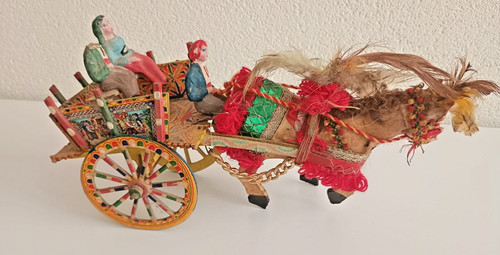 Antico carretto siciliano - antico,
