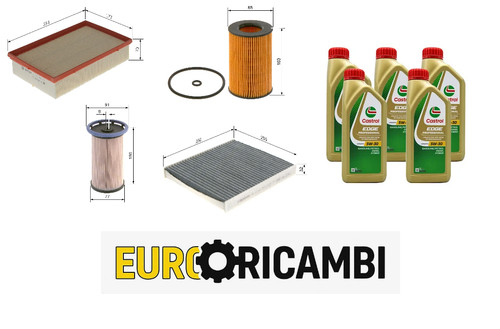 Kit tagliando filtri bosch 5 - tagliando, +5