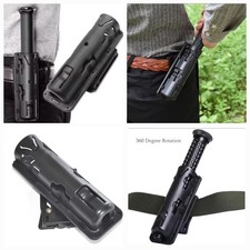 Fondina Rigida Tattica da Cintura per Manganello Telescopico Fodero Rotante