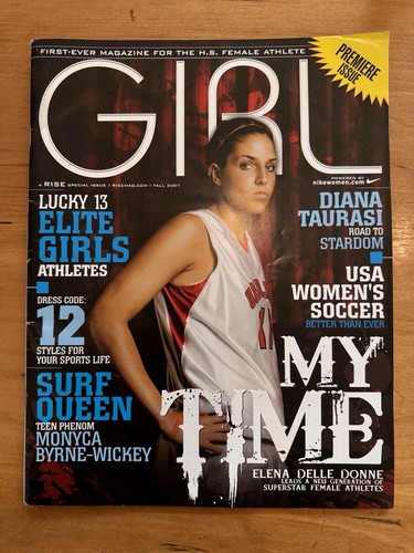 Girl sports magazine - girl,
