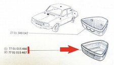 RENAULT 6/12/16 LENTE