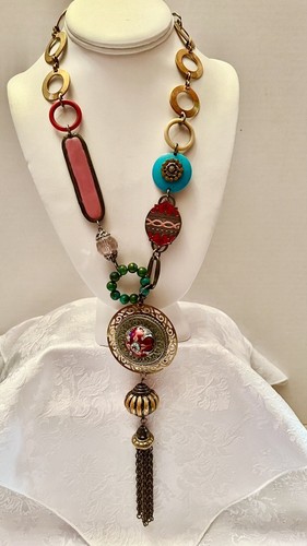Splendida collana vintage les - collana,