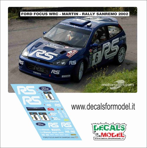 Decals ford focus wrc - decals,