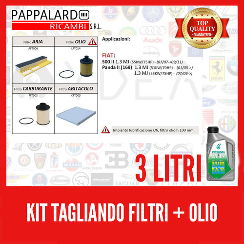 Kit tagliando fiat - fiat, 500