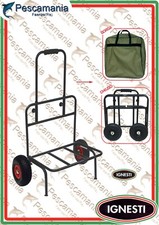 Carrello ignesti con ruote gonfialibili e cuscinetti + borsa