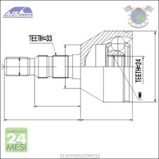Q4naj Kit Giunto Omocinetico