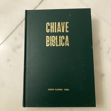 CHIAVE BIBLICA Concordanza Della Sacra Scrittura Riveduta Luzzi Claudiana Bibbia
