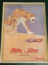 Pubblicità 1916 - Suchard - Milka & Welma  - 24x17 cm