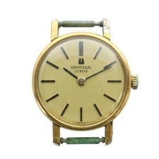 Universal Geneve Watch Logo Cassa Solo Colore Oro 542605 GY18/MQ Donna
